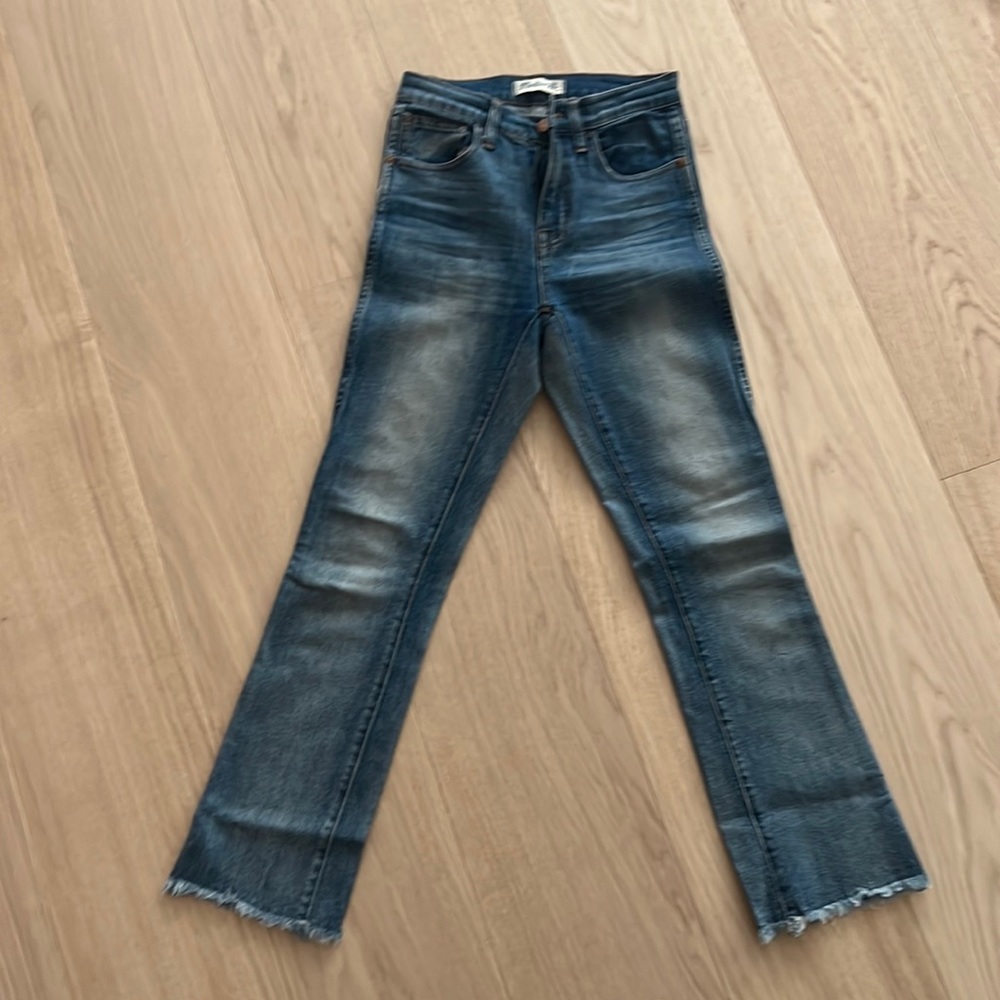 Madewell high rise demi boot 24